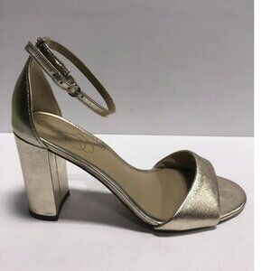 Sam Edelman Women’s Robyn, Ankle Strap Sandals Gold, Size 6.5W